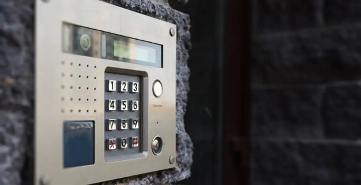 intercom system for home installation services with secure entry communication panel in Louisville, KY